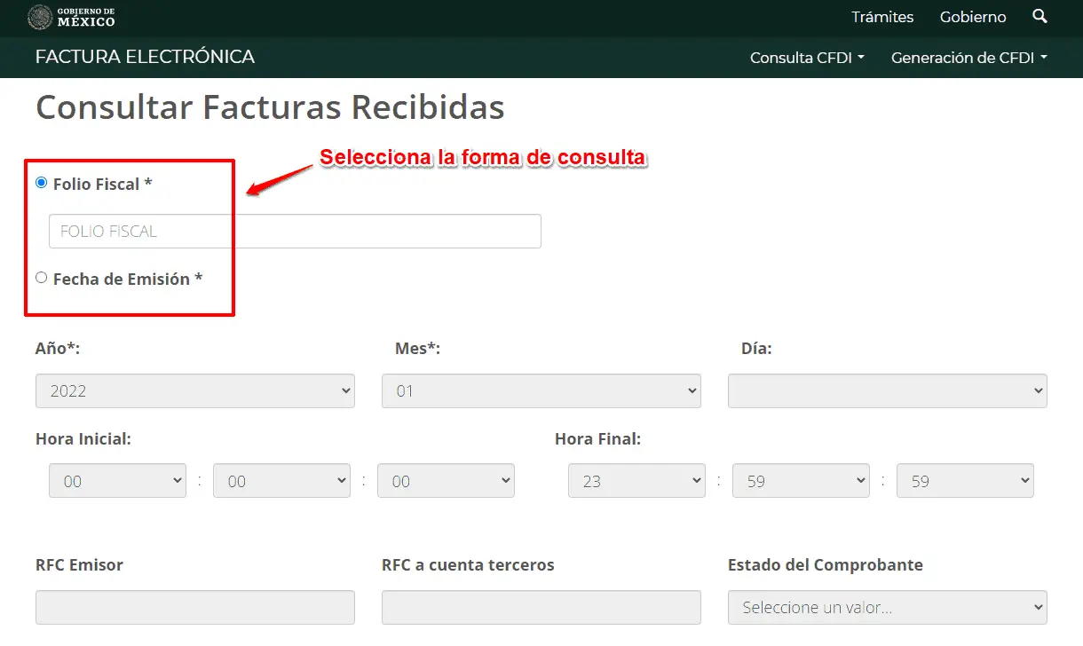 Cómo Consultar Facturas en el SAT y descargar PDF y XML