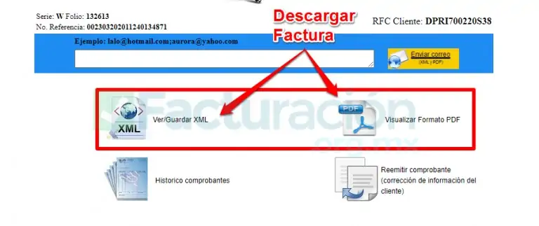Factura Farmacia San Pablo