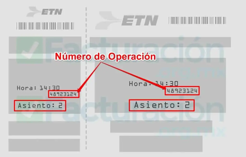 Facturación ETN