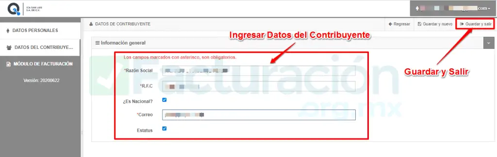 Facturaci N Cmayab Autopista Del Mayab Como Facturar