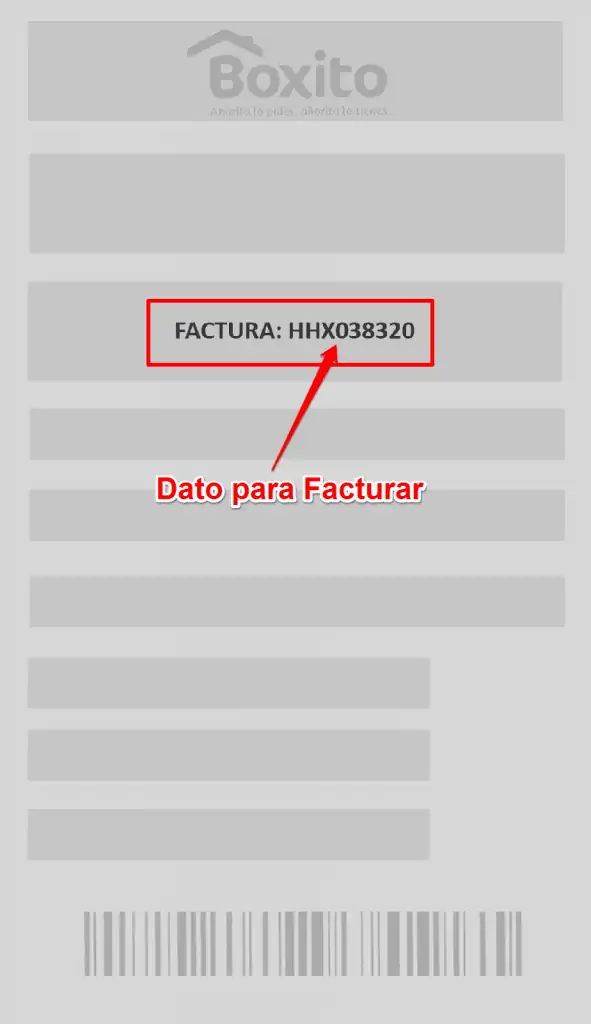 Boxito Facturación – Cómo descargar tu factura