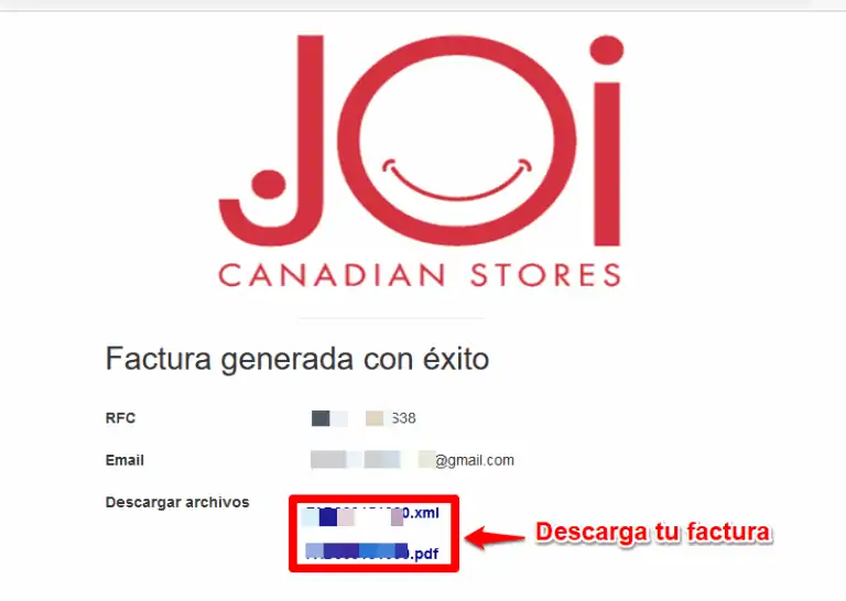 JOI Facturación Como Generar tu CFDI