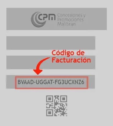 Facturación Malibran