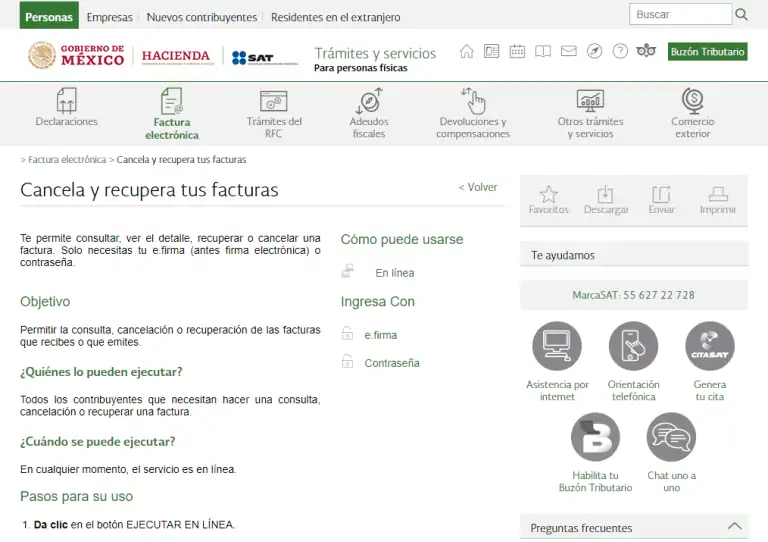 Cómo Consultar Facturas En El SAT Y Descargar PDF Y XML