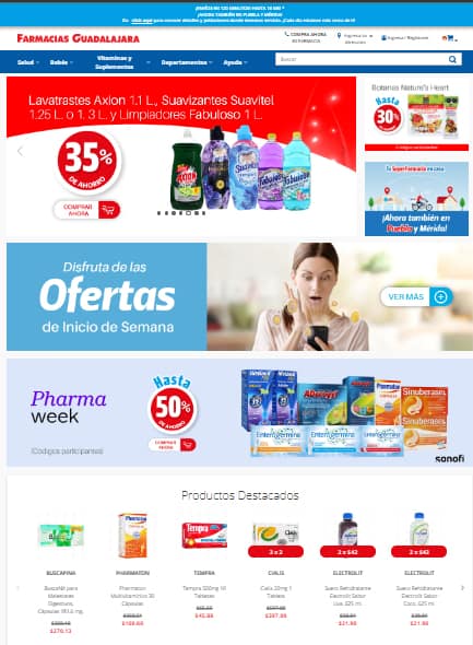 experiencia de compra en farmacia guadalajara en línea