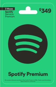 Spotify Premium Card 